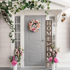 Home Sweet Home Sign for Front Door, Wood Rustic Front Porch Décor, Farmhouse - Image 7