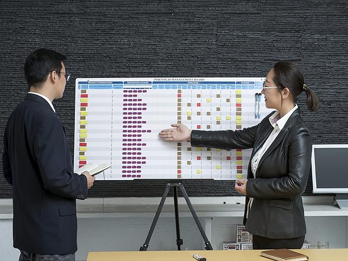 PMXBOARD Portfolio Project Management Board Set – Magnetic Whiteboard - Image 7