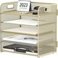 Supeasy 5 Trays Paper Organizer Letter Tray by SUPEASY