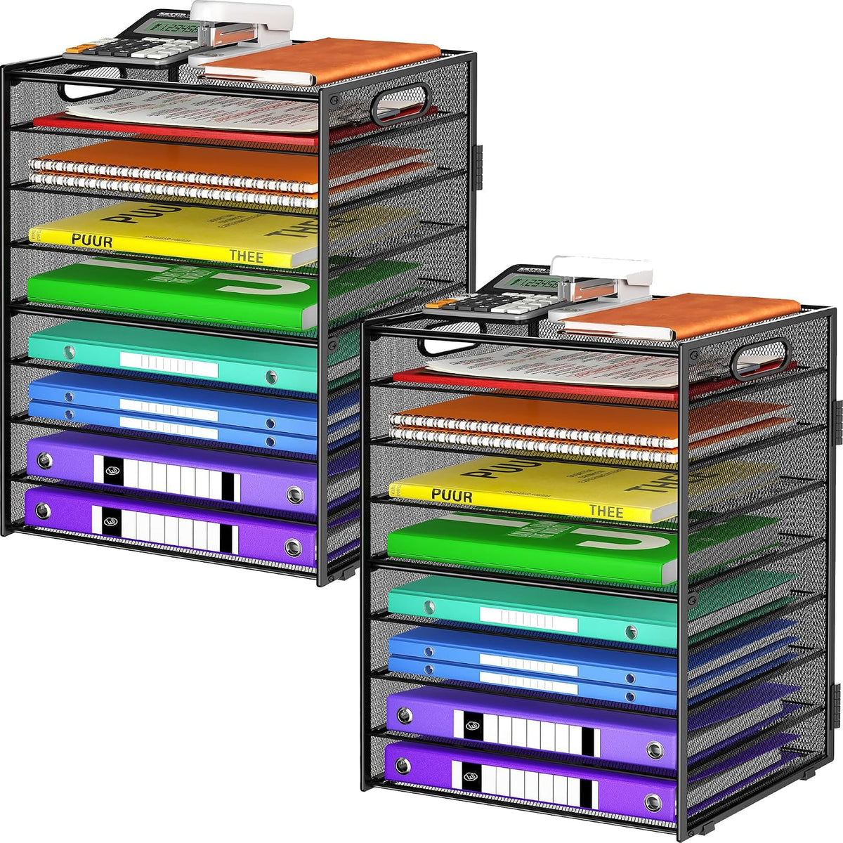 Cawukege 9 Tier Paper Organizer