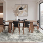 GENIMO 8x10 Area Rugs for Living Room, Machine Washable Non Slip Rugs, Low Pile - Image 8