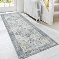 GENIMO Runner Rug 2x10, Machine Washable Vintage Runner Carpet, Non Slip by GENIMO