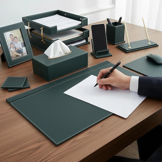 RitPin Desk Set, 11-Piece All-in-One – Executive Desk Accessories & Office - Image 7