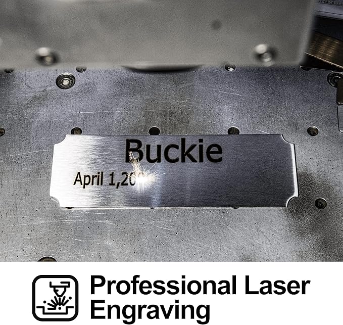 Personalized Name Plates, Stainless Steel Trophy Plates Engraved, Custom Name - Image 2