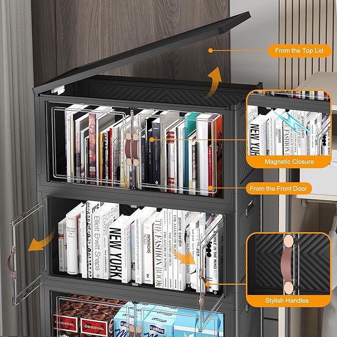 UAMFURI Extra Large Stackable Storage Bins - Image 3