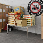 Regal Altair 24" Deep x 36" Wide x 14" Height Wire Shelving Kit | 1-Tier | NSF - Image 5
