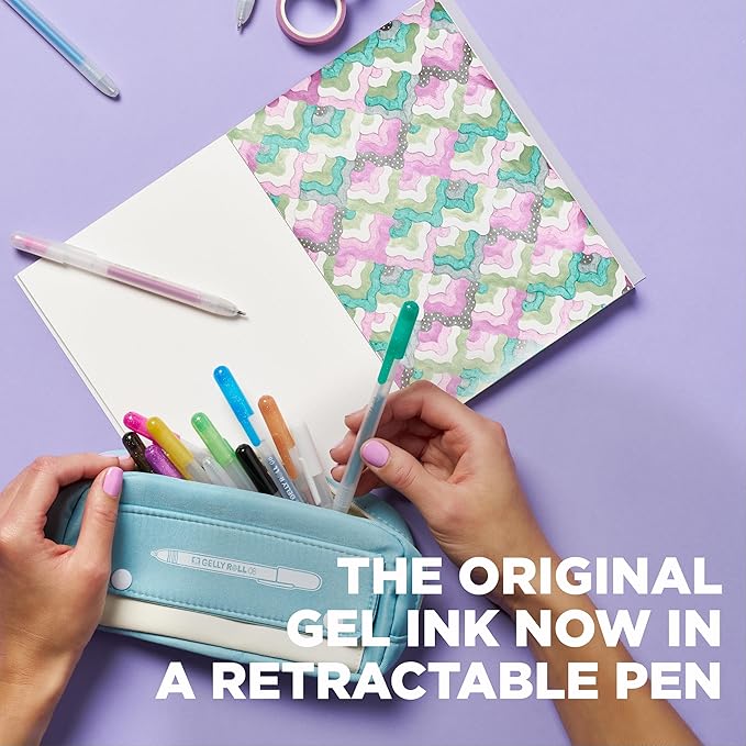 SAKURA Gelly Roll Retractable Gel Pens Colored - Image 3