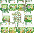 TaoBary 160 Pcs Stationery Paper Set 50 Double Sided Stationery Papers by TaoBary