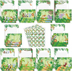 TaoBary 160 Pcs Stationery Paper Set 50 Double Sided Stationery Papers by TaoBary