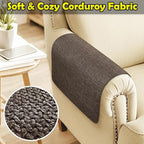 Couch Arm Covers, Waterproof Armrest Cover - Image 4