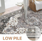 GENIMO 8x10 Area Rugs for Living Room, Machine Washable Non Slip Vintage Rugs - Image 4