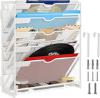 Lavatino 6-Tier Hanging File Organizer, Wall Mount File Holder - Image 7