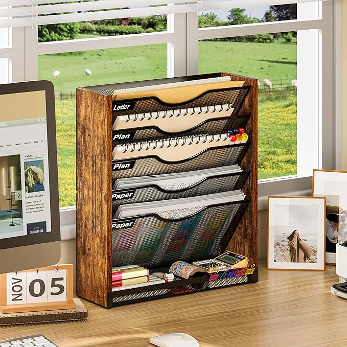 6-Tier Wall File Organizer - Image 5