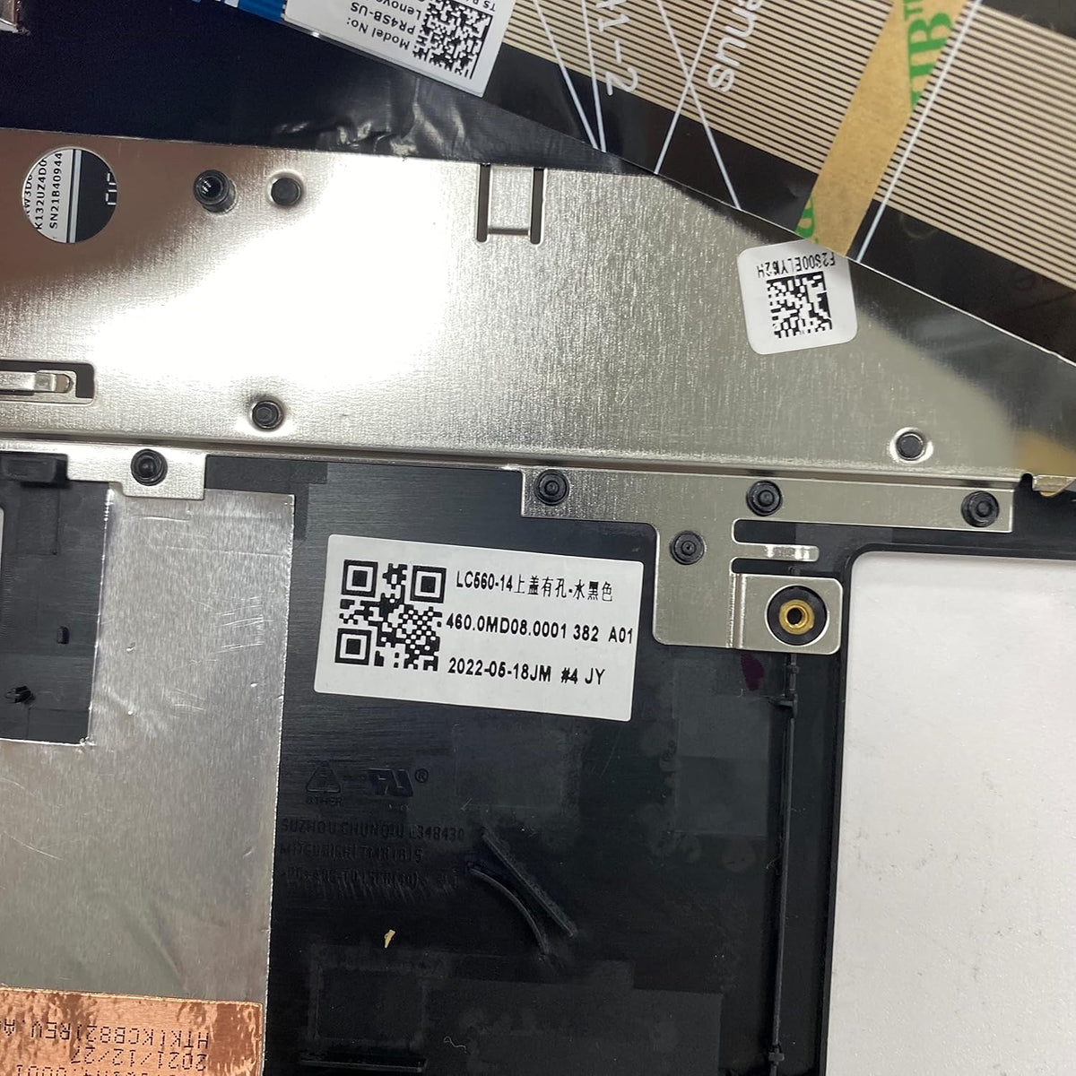 Replacement Laptop Upper Case Palmrest Backlit Keyboard Touchpad Assembly Par...