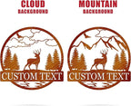 Custom Deer Outdoor Cabin Sign | Mountain Decor | Hunting Gift - Image 8