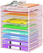 Cawukege 9 Tier Paper Organizer by Cawukege