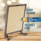 HBCY Creations Rustic Weathered Wooden Tabletop Chalkboard - Image 3