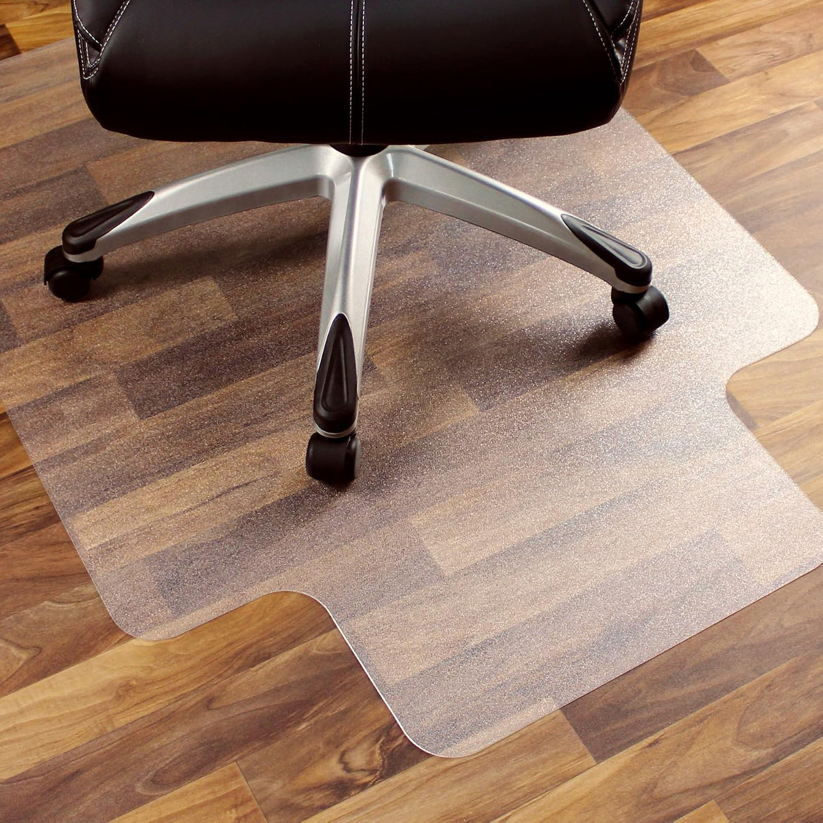 Marvelux Durable Polycarbonate Office Chair Mat for Hard Floors 48" x 51...