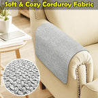 Couch Arm Covers, Waterproof Armrest Cover - Image 4