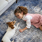 GENIMO Washable Area Rugs for Living Room, 9x12 Modern Non Slip Rugs, Low Pile - Image 10