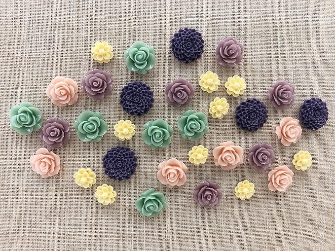 24Pcs Decorative Pushpins, Cork Board Tacks, Bulletin Board Tacks, Thumb Tack by Temoyj