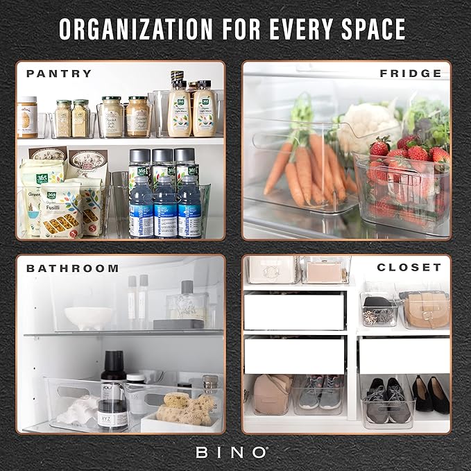 BINO | The SOHO Collection Plastic Storage Bins, X-Small - Image 5