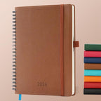 IN-LUXPRO Planner 2026 Daily Weekly and Monthly, 12 Months Spiral Bound by IN-LUXPRO