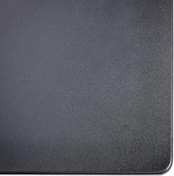 Black Leather 30" x 12.5" Keyboard/Mouse Desk Mat - Image 10