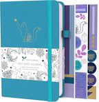 VIVID SCRIBBLES Dotted Journal – 160gsm Bleed Proof Thick White Paper – 200 by VividScribbles