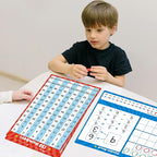 8 Packs Number Line Whiteboards Cards, Double Sided Dry Erase Board Writable - Image 7
