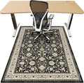 36"x48" Office Chair Mat for Hardwood, Under Desk Chair Mat for Home Office, Anti-Slip Office Rugs for Rolling Chairs, Floor Protector Washable Rugs Charcoal