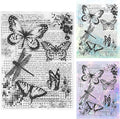 UCEC Retro Butterfly Vintage Stamps by UCEC