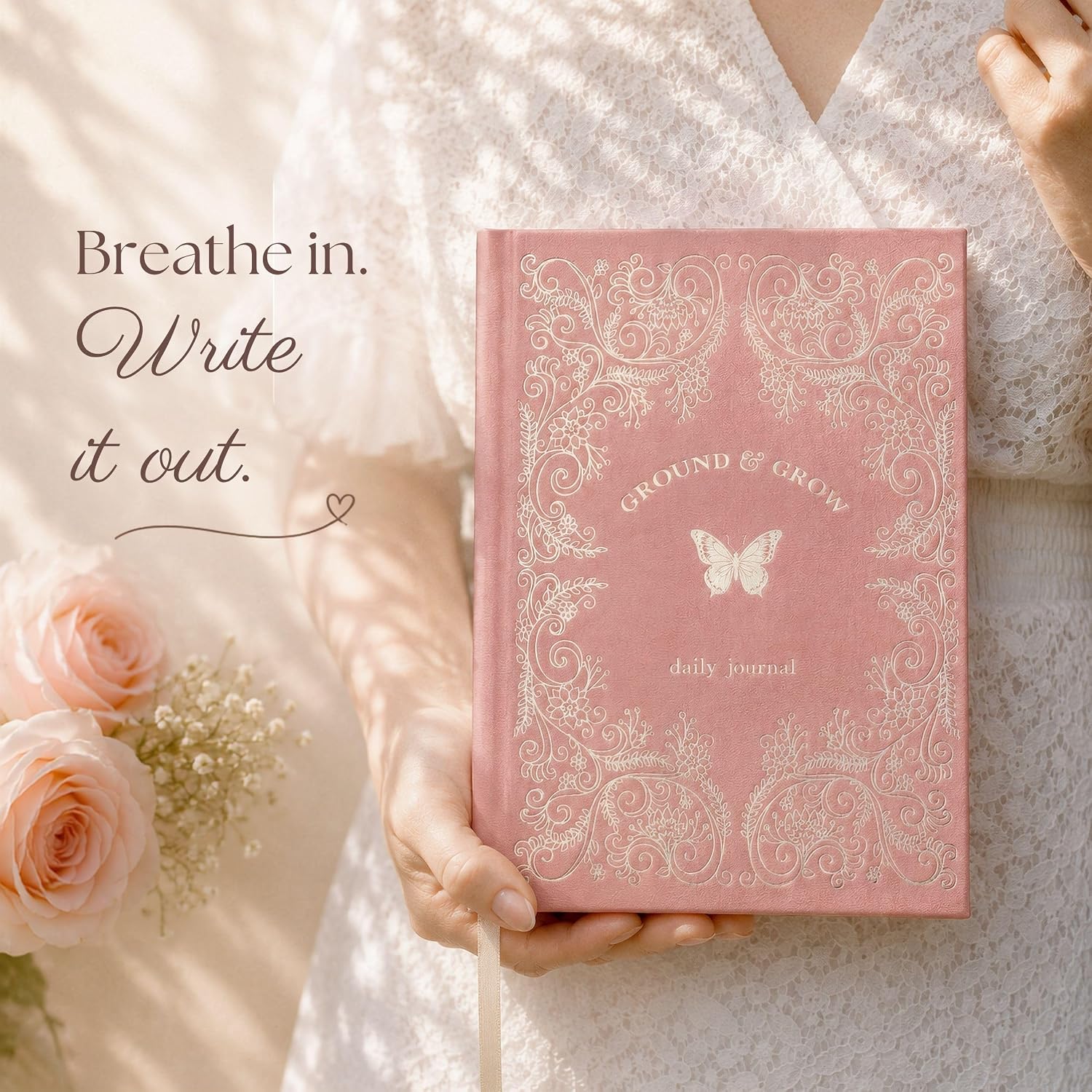 Guided Mindfulness Journal for Women | 12 Weeks of Morning & Evening Prompts, Gratitude Practice & Weekly Coloring Pages | Self-Care Gift for Stress Relief, Balance & Personal Growth