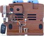 MED Wood Phone Docking Station – Nightstand Desk Organizer - Image 9
