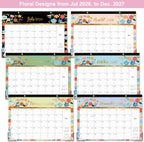 Calendar 2026-2027 - Desk Calendar 2026-2027 | 18-Month Desk/Wall Calendar, Jul. 2026 - Dec. 2027, 16.8" x 12", Desk calendar with Corner Protectors, Ruled Blocks