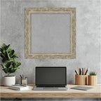 Amanti Art Silver Framed Magnetic Board 20x20 Small Vision Board - Image 6