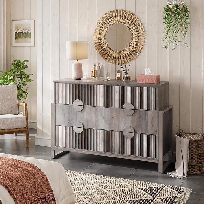 LGHM Fluted Dresser for Bedroom - Image 2
