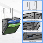 Kuntine.B Wall File Organizer Office Hanging Magazine Holder Wall File Organizer - Image 3