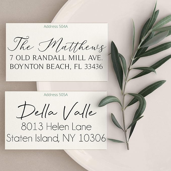 Custom Return Address Stamp - Image 5
