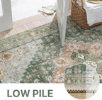 GENIMO 8x10 Area Rugs for Living Room, Machine Washable Non Slip Vintage Rugs - Image 5