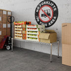 Regal Altair 14" Deep x 48" Wide x 14" Height Wire Shelving Kit | 1-Tier | NSF - Image 5