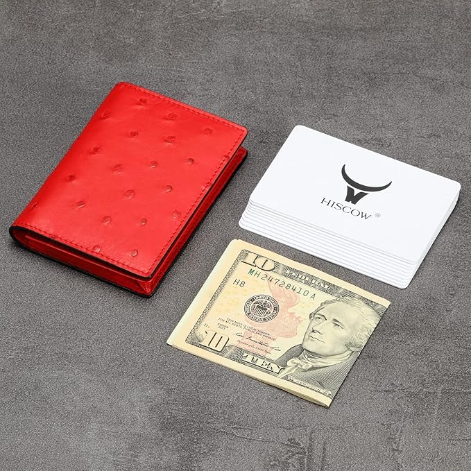 Leather Business Card Case Holder - Image 3