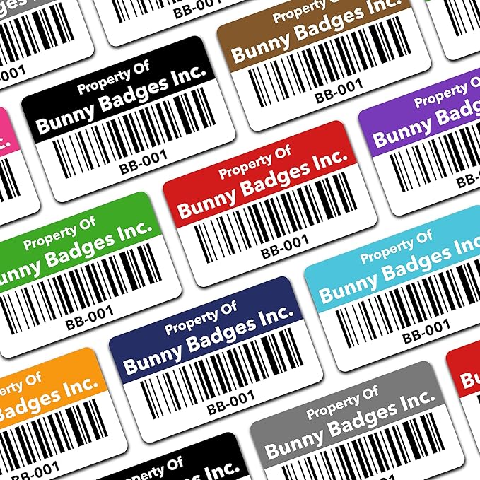 Custom Asset Tags by BunnyBadges