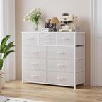 LUMTOK 10-Drawer Dresser, Fabric Dressers Drawers - Image 2