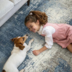 GENIMO Washable Area Rugs for Living Room, 9x12 Modern Non Slip Rugs, Low Pile - Image 9