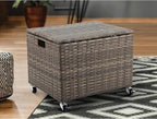 BIRDROCK HOME Rolling File Box - Image 6