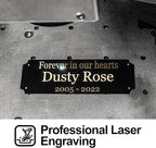 Caramel Sweet Life Personalized Name Plates, Trophy Plates Engraved, Custom - Image 2