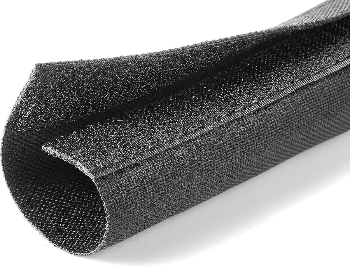 Electriduct 4" Hook and Loop Side Entry Hose and Cable Sleeve - 10 Feet