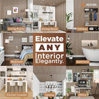 Avana Acoustic Wood Wall Panels – 94.4 X 12.6 Inch White Oak Acoustic Panels 2 - Image 3