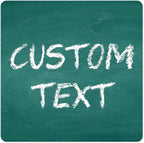 Custom Sign, Custom Street Sign, 11 Font Colors, 13 Font Styles, 4 Hole Options